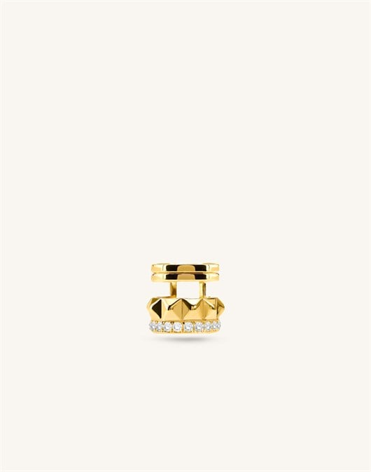 Özel Tasarım 0,50 Micron Plated Thorny Earcuff