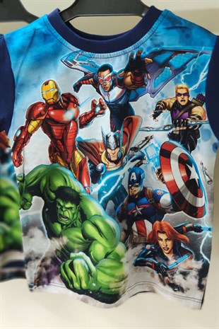 Süper Kahramanlar Tişört