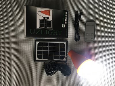 1.8W GÜNEŞ ENERJİLİ UZAKTAN KUMANDALI LED UZLİGHT 