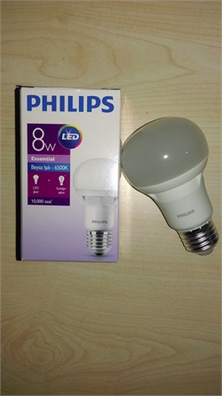 LED 8W BEYAZ E27 PHILIPS