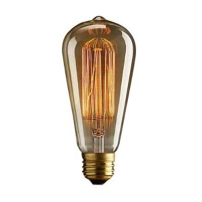 40W RUSTİK HALOJEN AMPUL E27 EDİSON 1