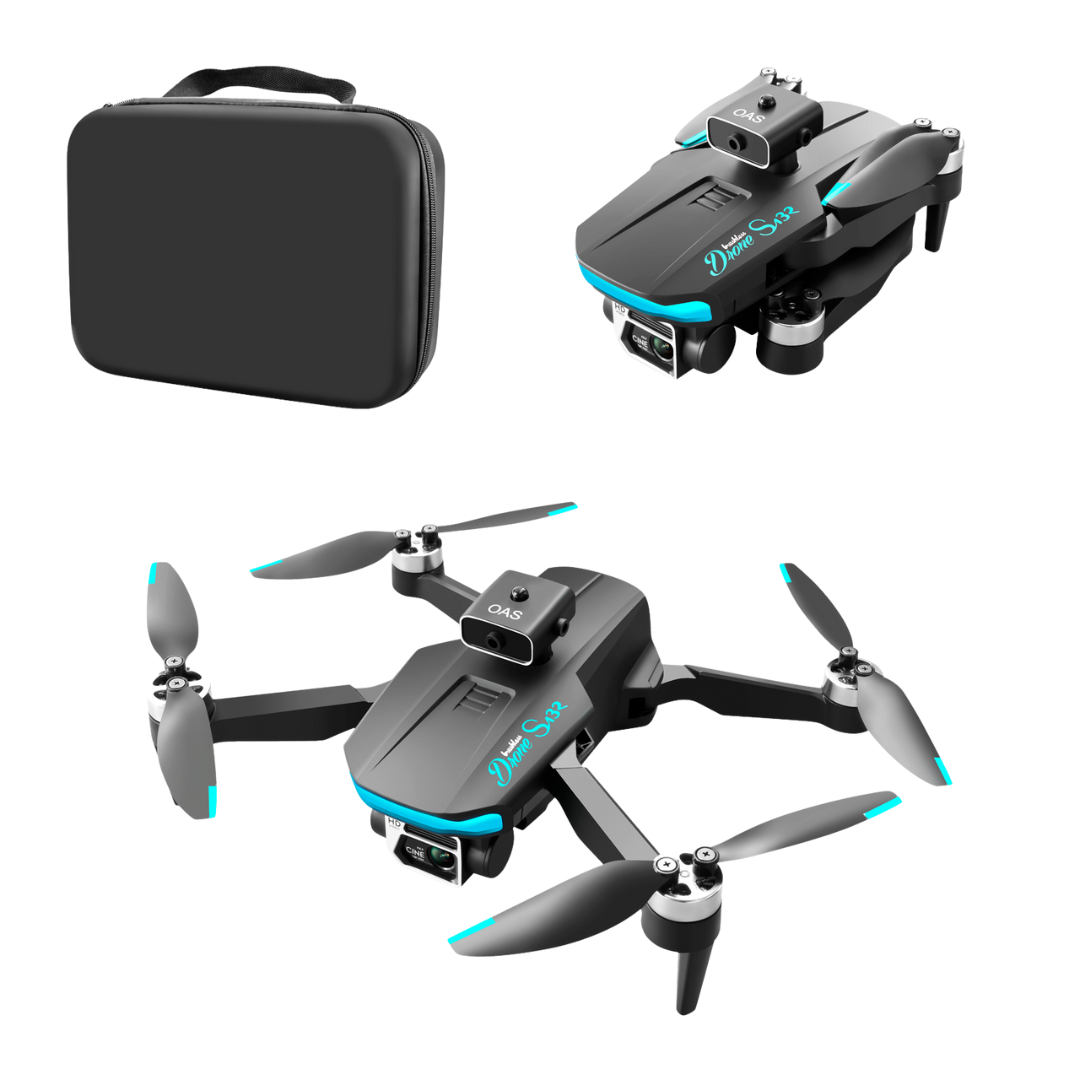 S132 Gps Drone 2batarya Ile 40dk Uçuş Süresi Beni Takip Et Modu 1080p hd çift kamera