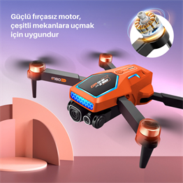 S180 DRONE FIRÇASIZ MOTOR 2 BATARYA İLE 20 DAKİKA UÇUŞ 1080p HD kamera Engelden kaçınma modu