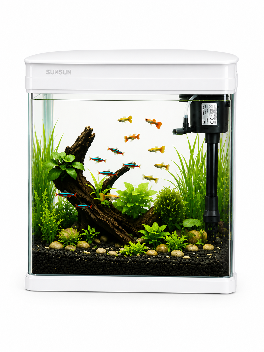 JR-230 Cam Akvaryum 7 Litre BEYAZ