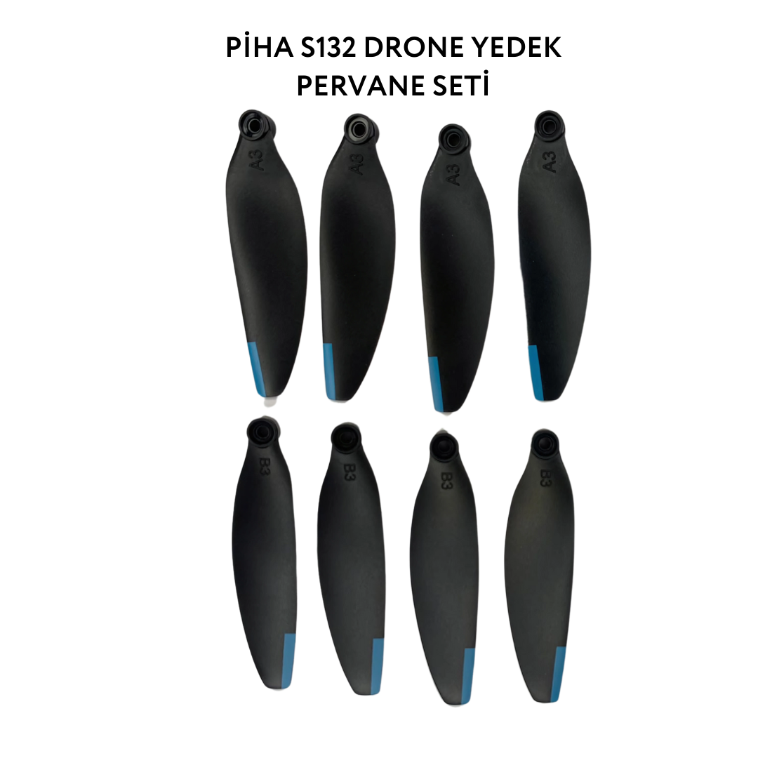 Piha S132 Drone Yedek Pervane Seti (8 Adet)