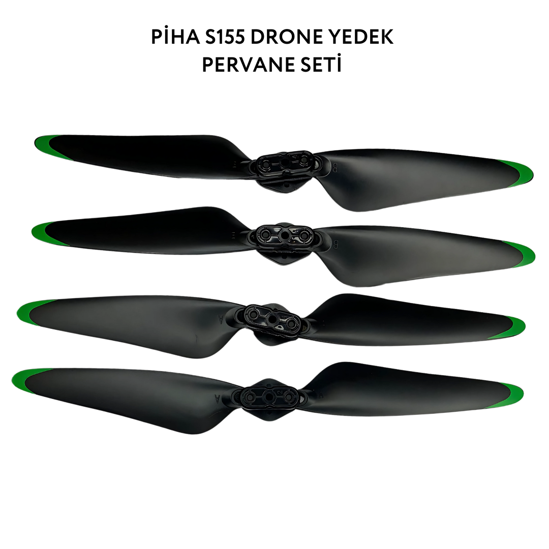 Piha S155 Drone Yedek Pervane Seti (8 Adet)