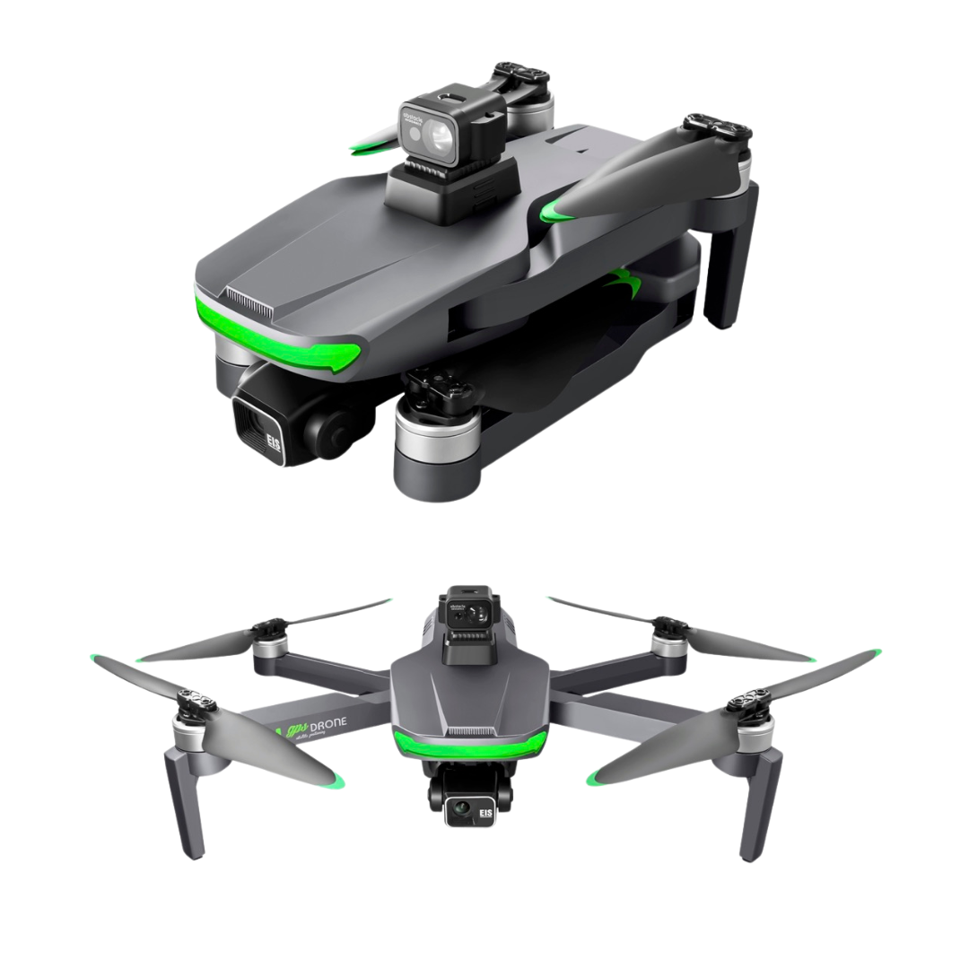 S155 DRONE 3 AXİS GİMBAL 2 Batarya İle 60 Dakika Uçuş Süresi BENİ TAKİP ET MODU 4K HD Kamera Ve Lazerli ENGELDEN KAÇINMA modu