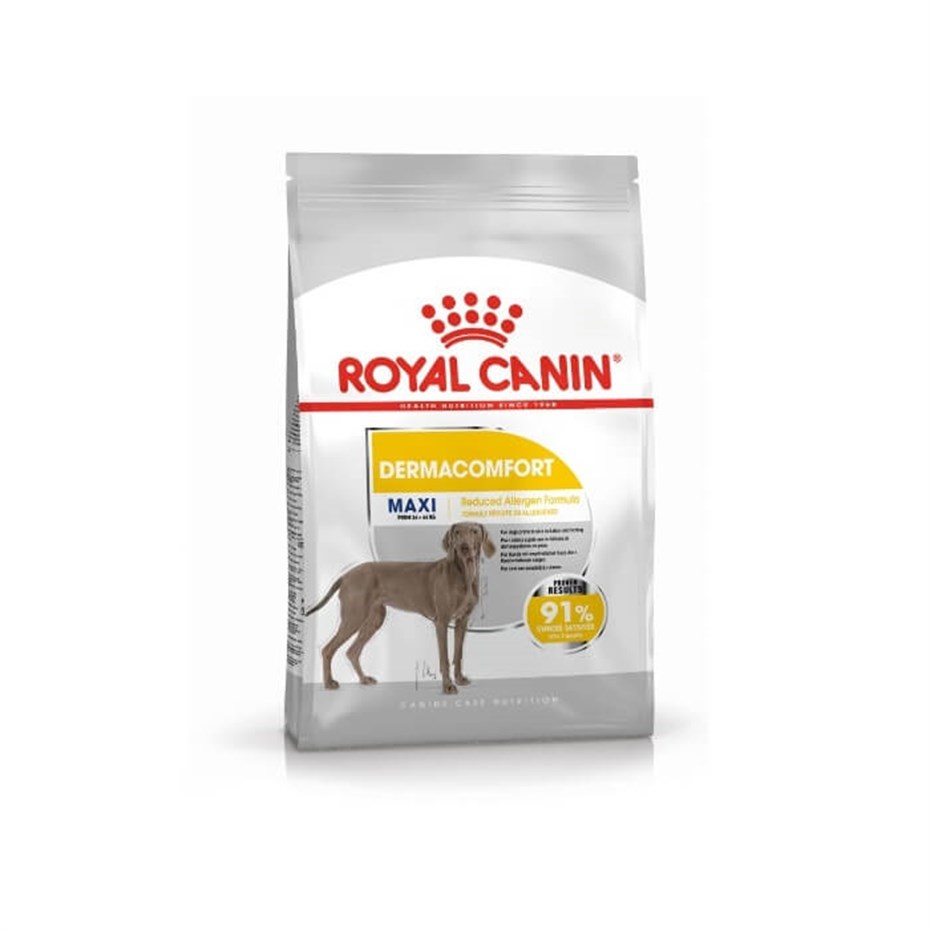 Royal Canin Maxi Dermacomfort Yetişkin Köpek Maması 12 Kg | petgross.com.tr