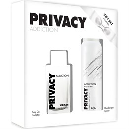 Privacy Kadın Parfüm seti 100ml Edt + 150ml Deodorant