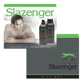Slezanger Erkek Parfüm seti 100ml Edt + 150ml Deodorant Yeşil Active