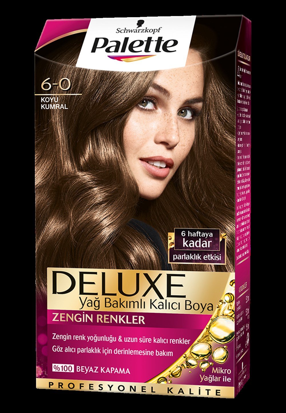 Palette Deluxe Saç Boyası 6-0 Koyu Kumral | Netegir.com