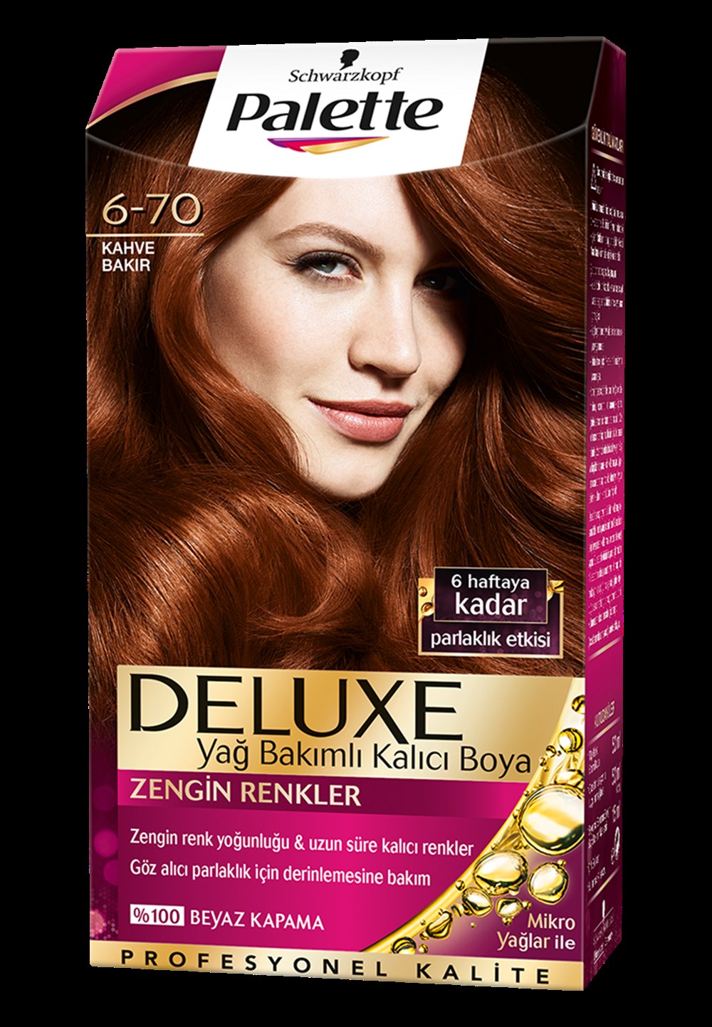 Palette Deluxe Saç Boyası 6-70 Kahve Bakır | Netegir.com