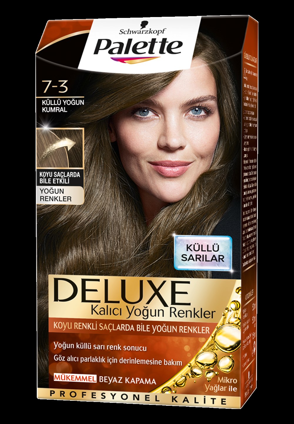 Palette Deluxe Saç Boyası 7-3 Küllü yoğun kumral | Netegir.com