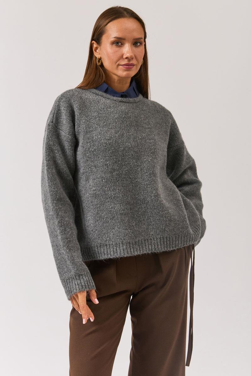 Biyeli Oversize Kazak Antrasit