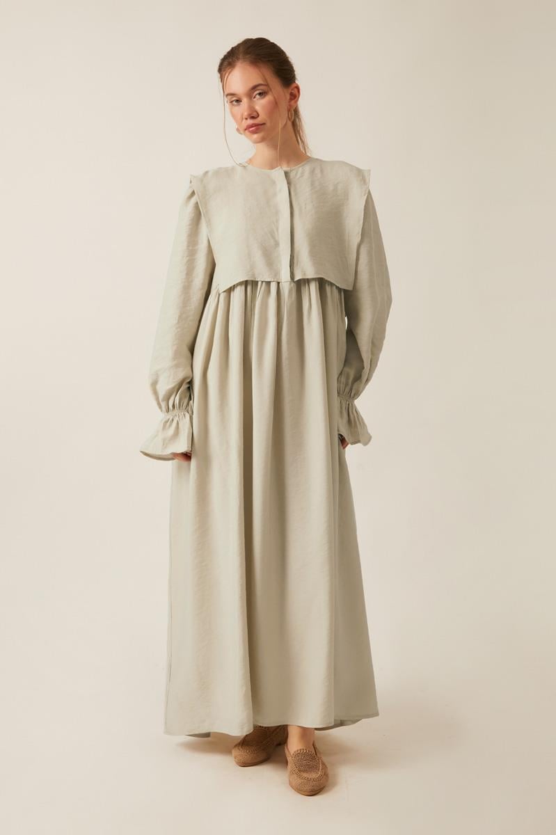 Deren Modal Elbise Taş