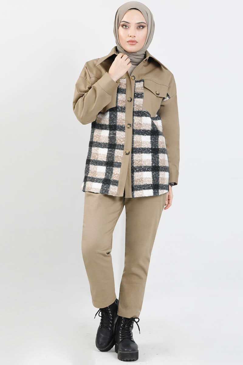 Kot Oduncu Gömlek Taş