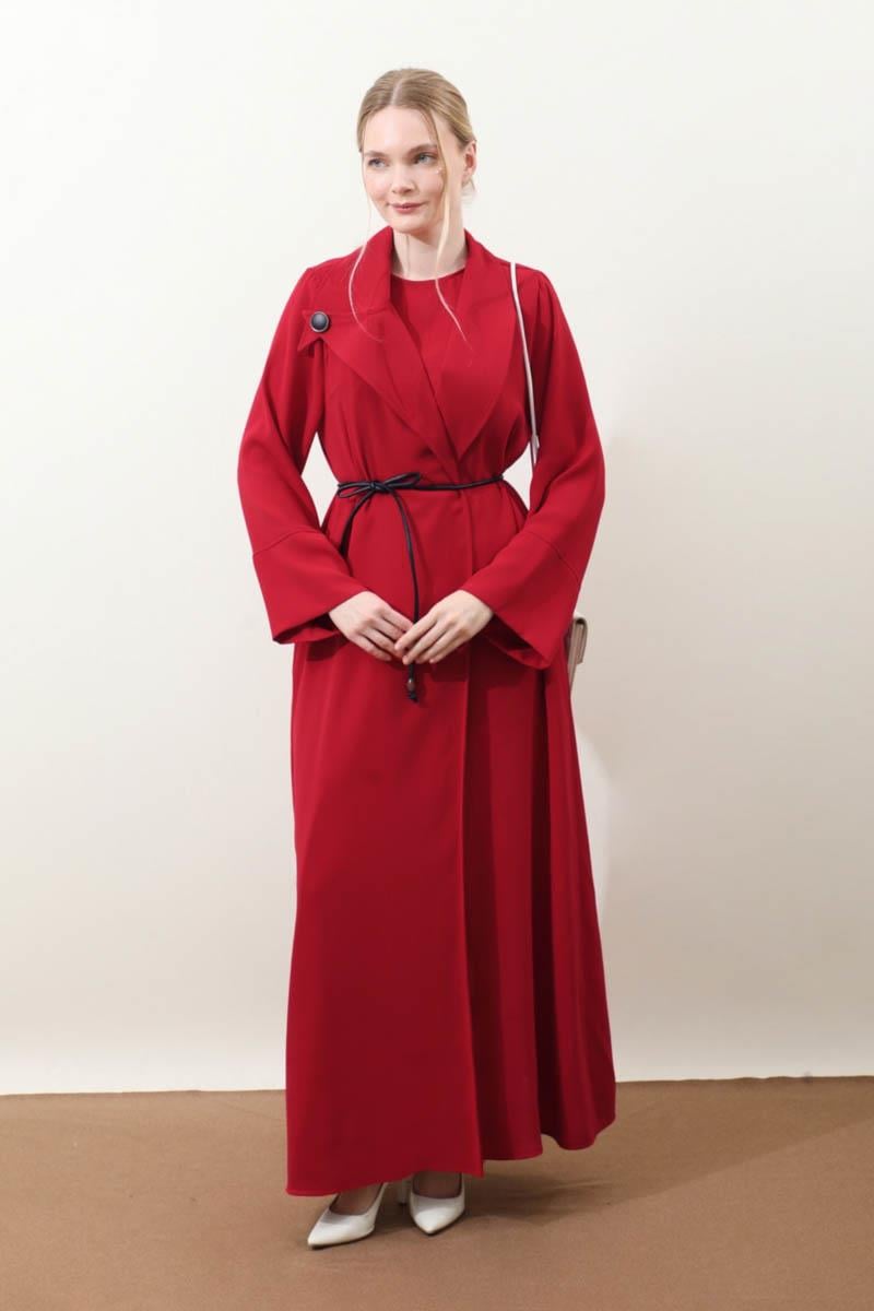 Umay Abaya Takım Kırmızı