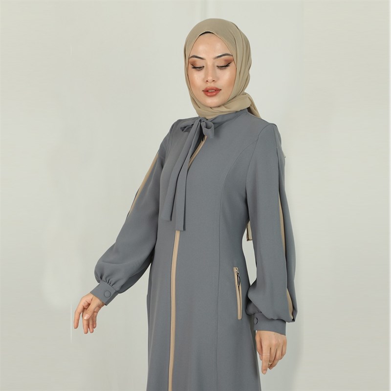  Garneli Krep Ferace Gri 