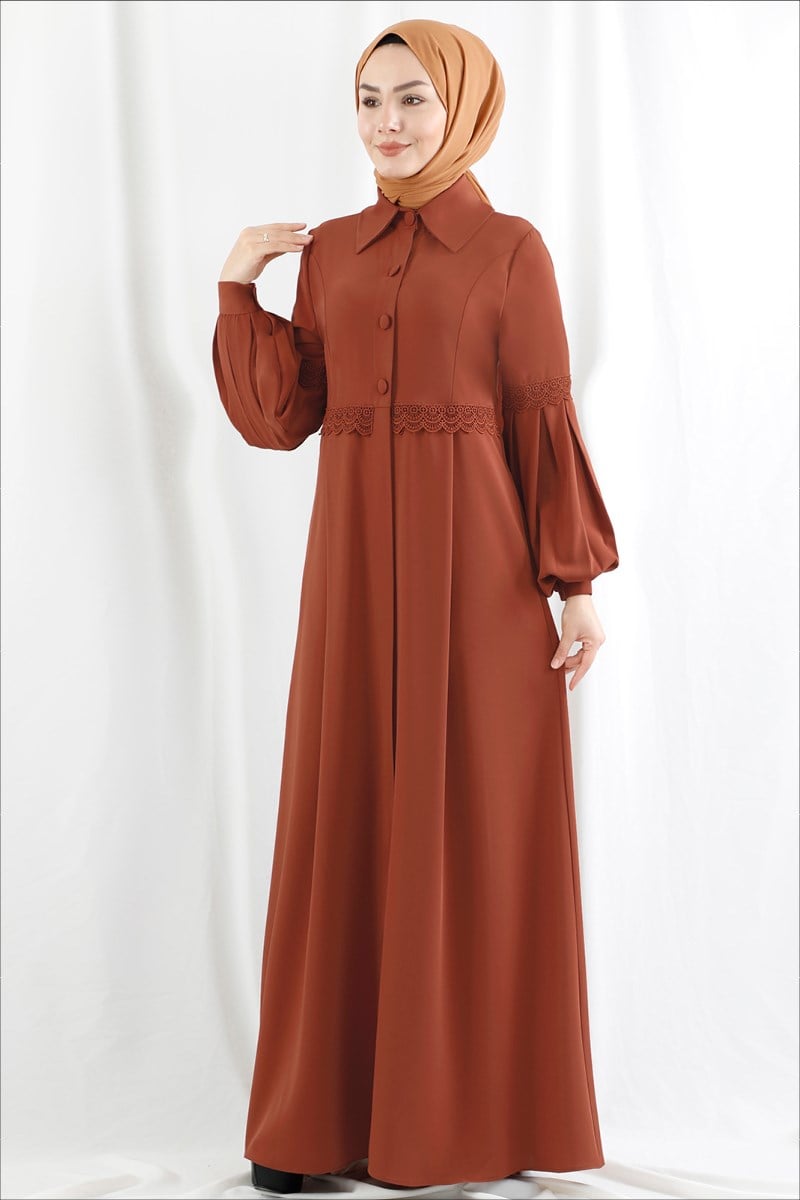 Lace Detailed Abaya
