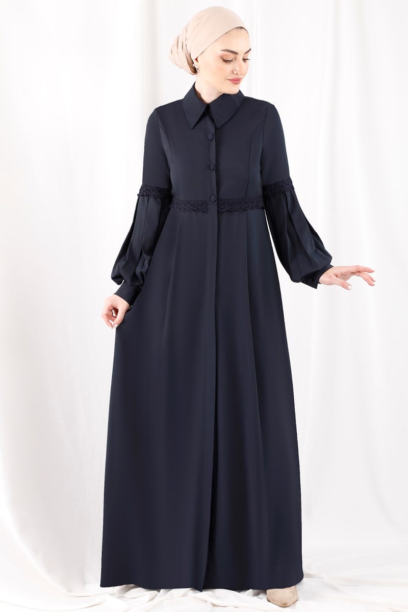 Lace Detailed Abaya