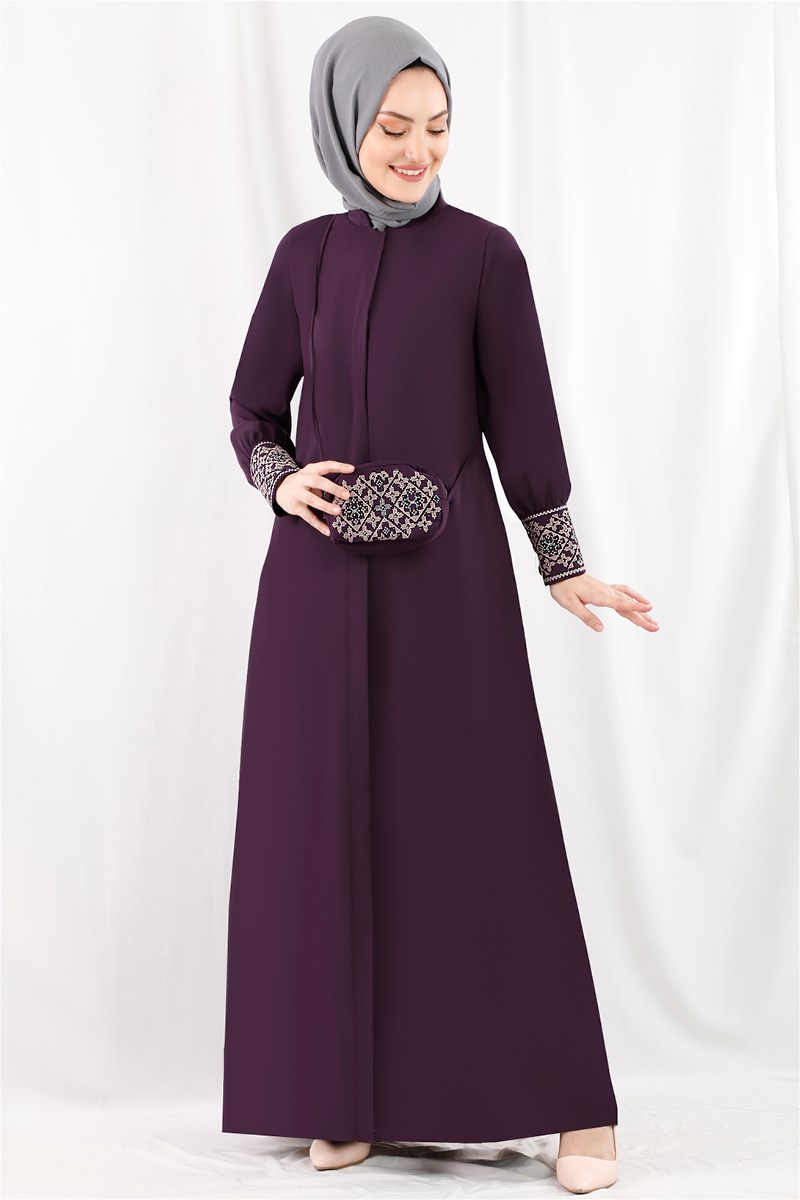 1391 Çantalı Mürdüm Ferace