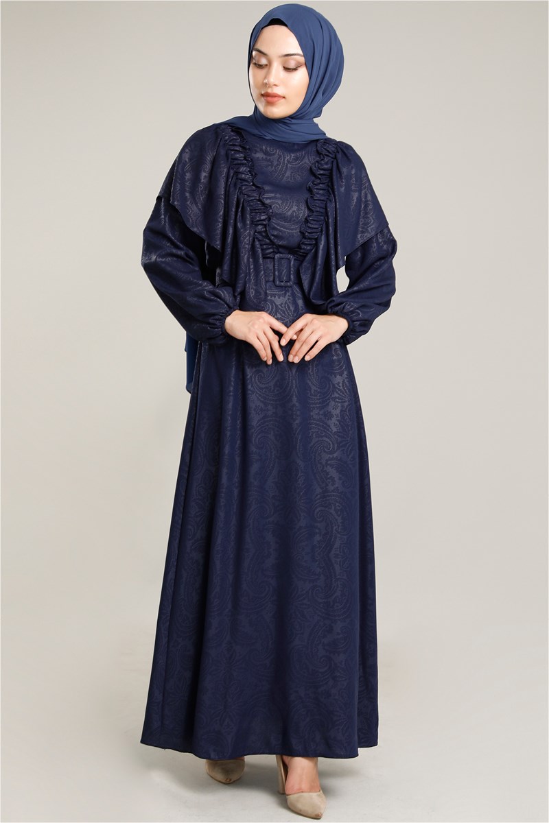 1443 Mehran Elbise Lacivert