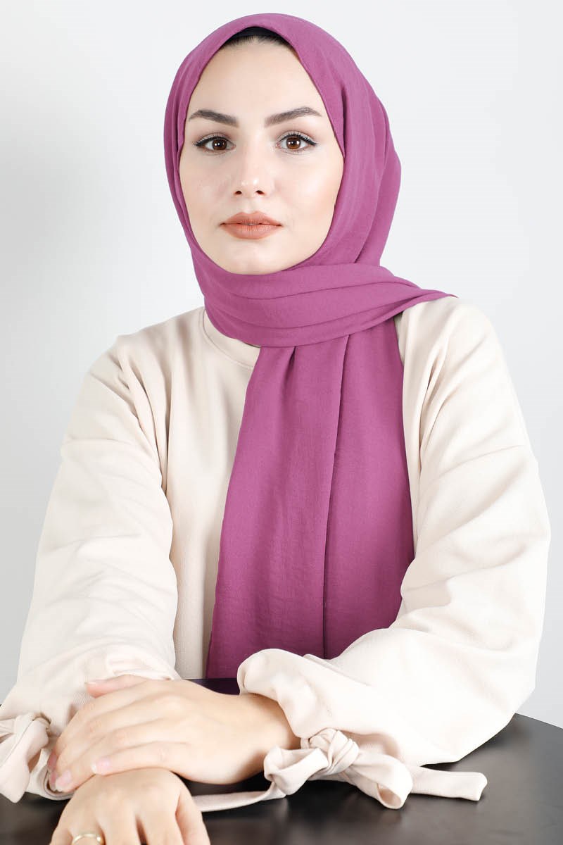 9898 Jazz Soft Fuşya Şal