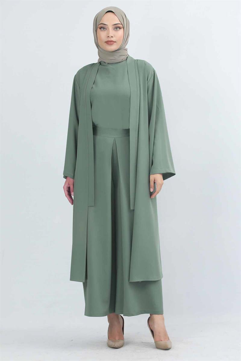 Aisha Üçlü Takım Mint