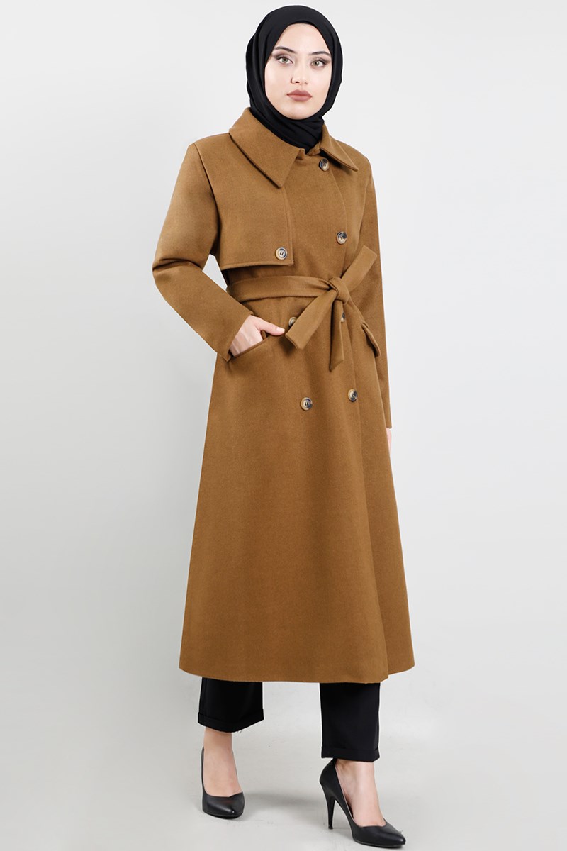 Asimetrik Kaşe Kaban Taba