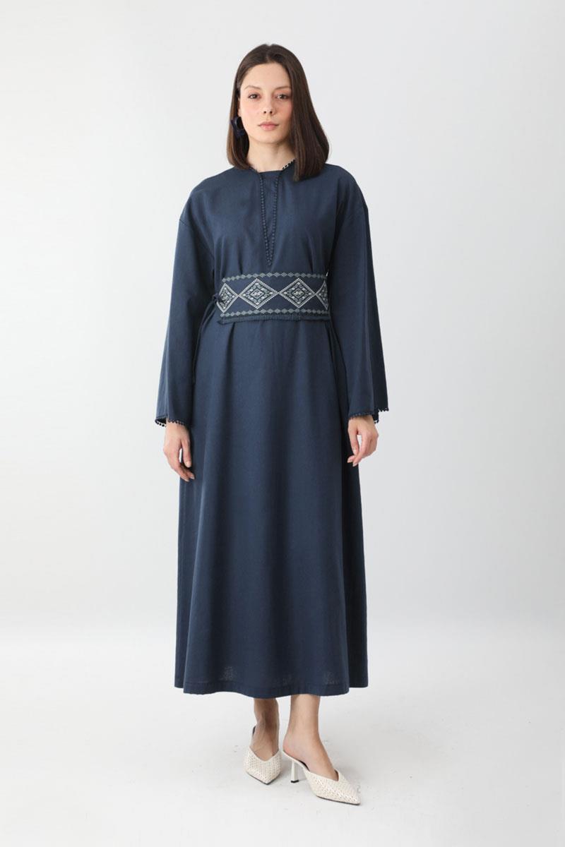 Asrın Elbise Lacivert