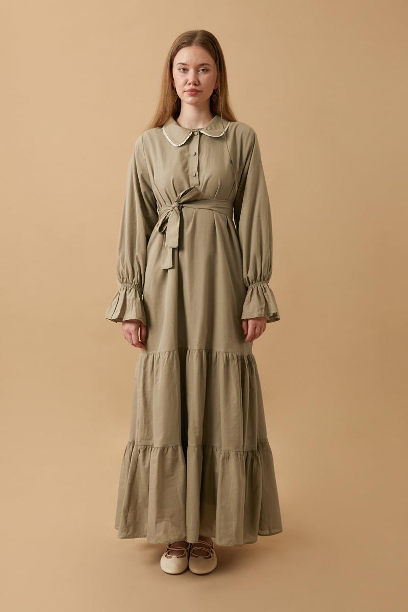 Bebe Yaka Vual Elbise