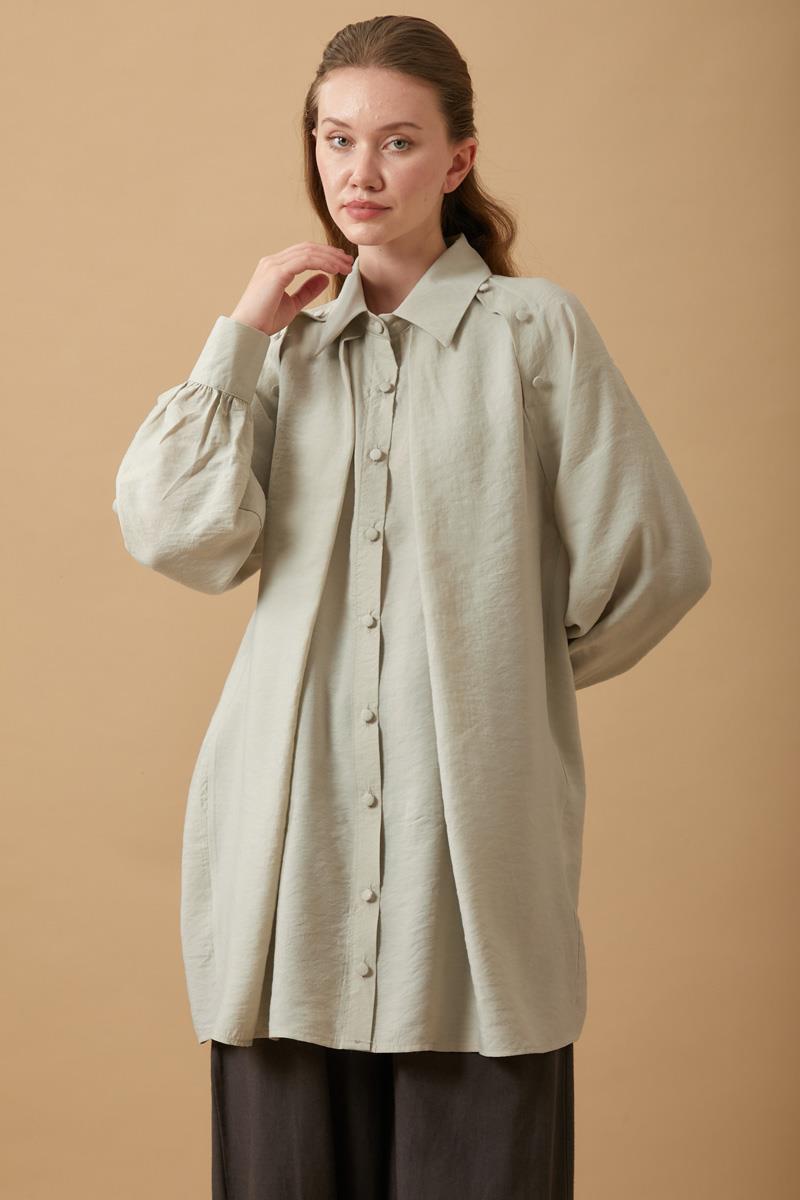 Belda Modal Gömlek Taş