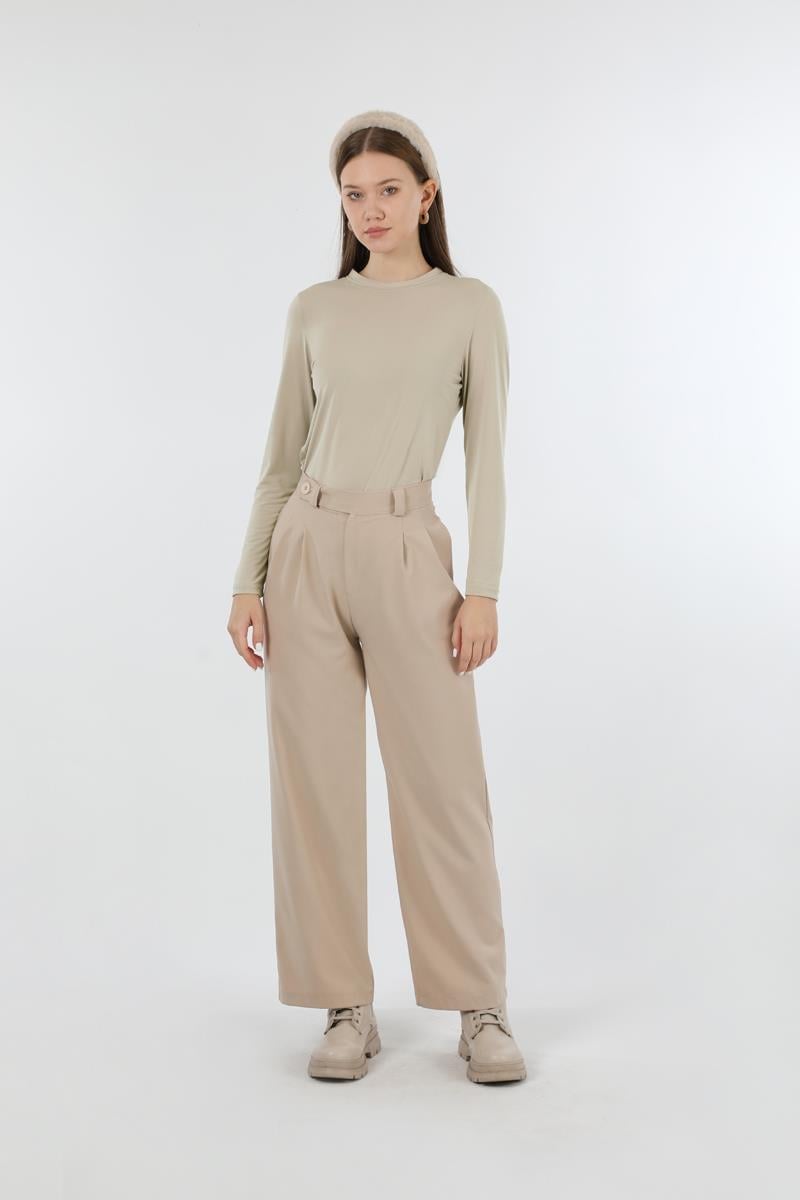 Bisiklet Yaka Body Taş