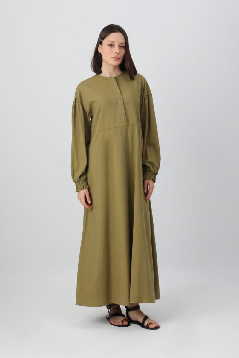 Çağıl Elbise Haki