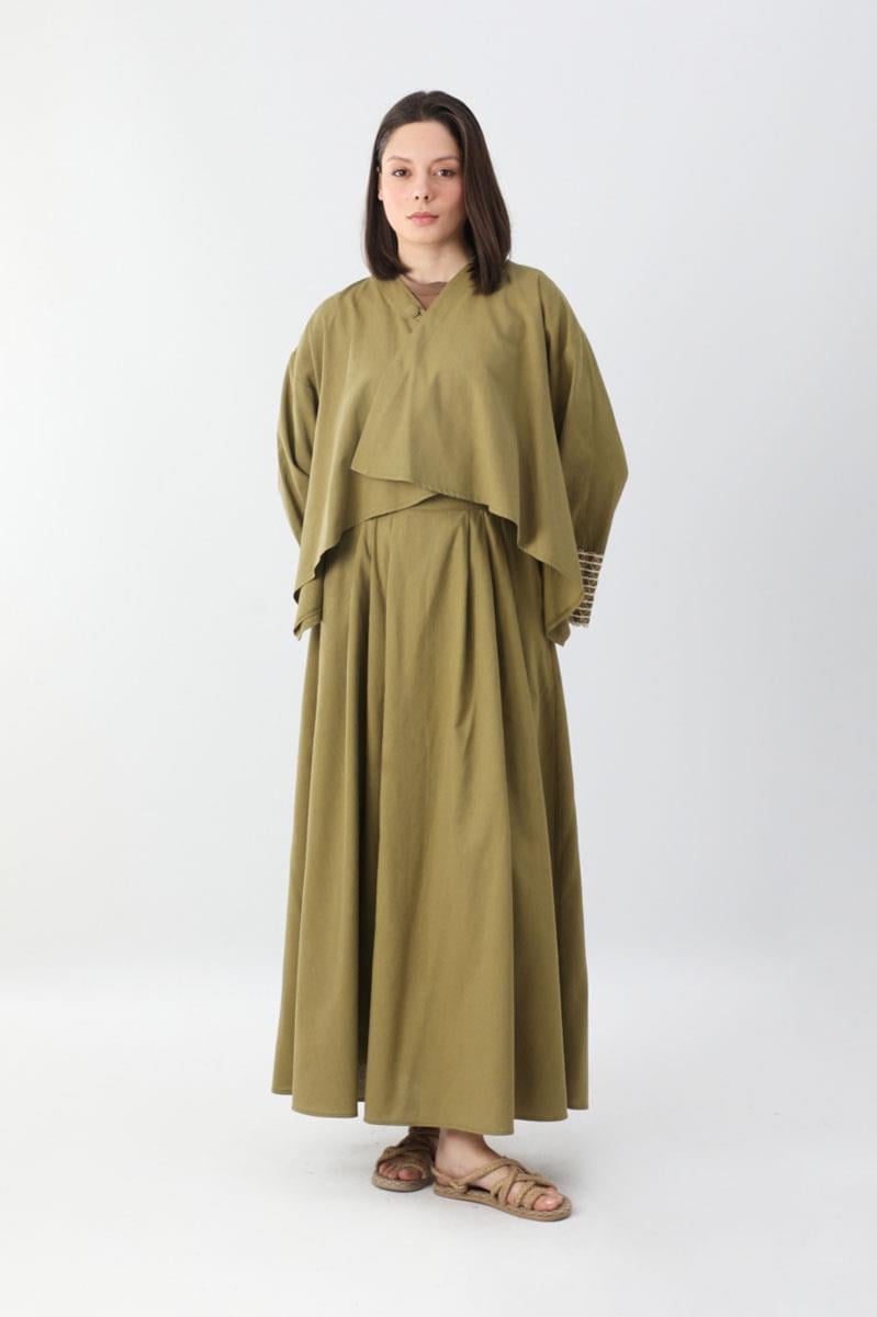 Dora Kimono Takım Haki