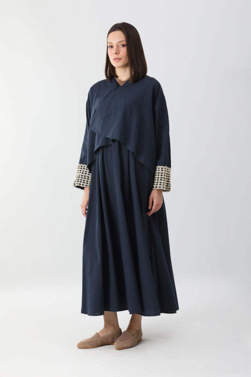 Dora Kimono Takım Lacivert
