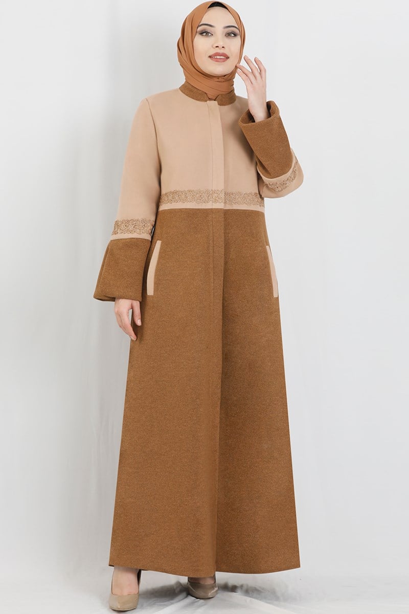 Duo Kaşe Kaban Vizon