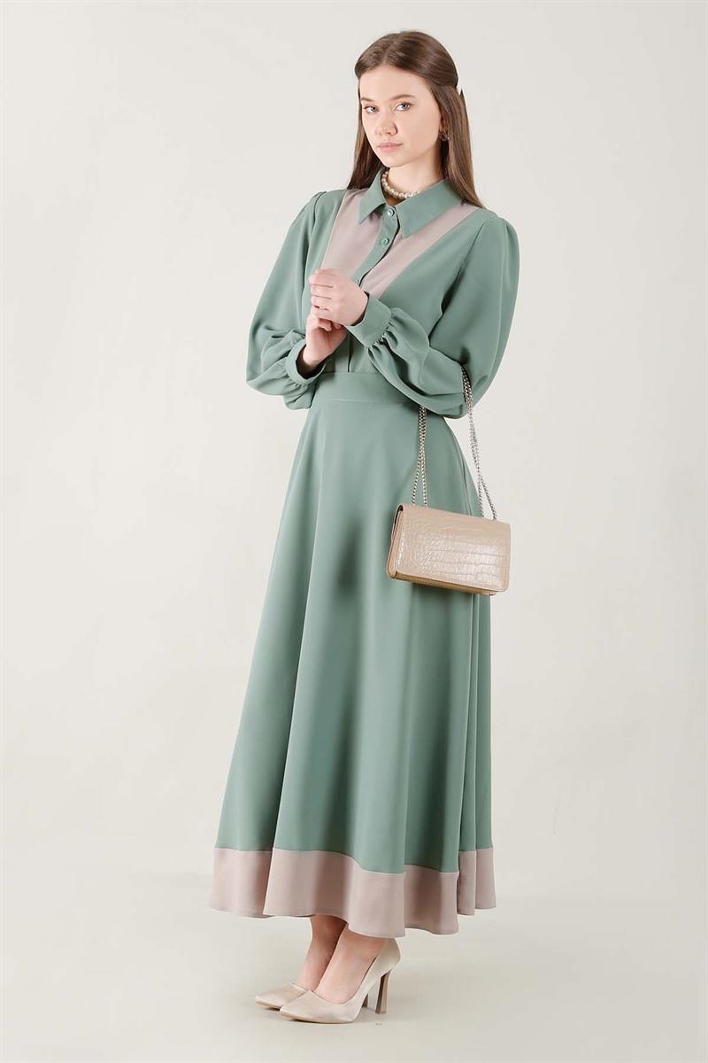 Garnili Etek Takım Mint