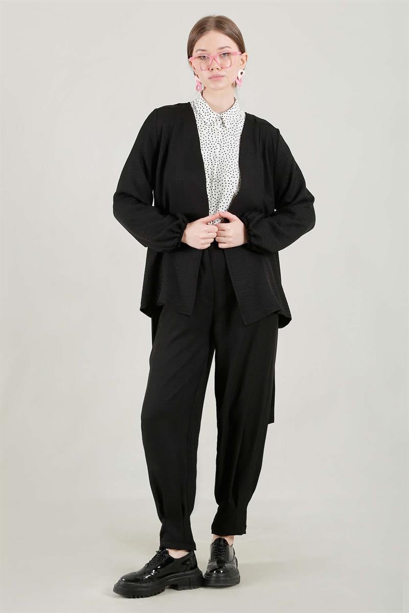 Klasik Kimono Takım Siyah
