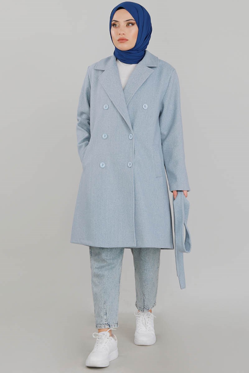 Lady Oversize Kaban Bebe Mavi