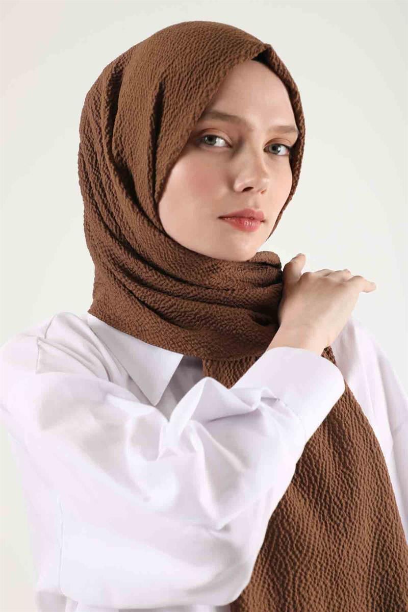 Mio Jazz Şal Kızıl Kahve