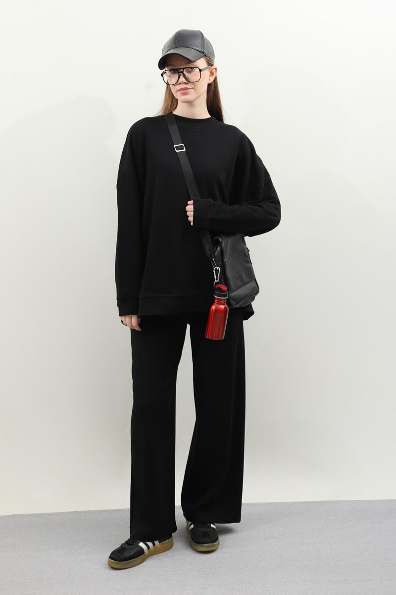 Oversize Sweat Siyah