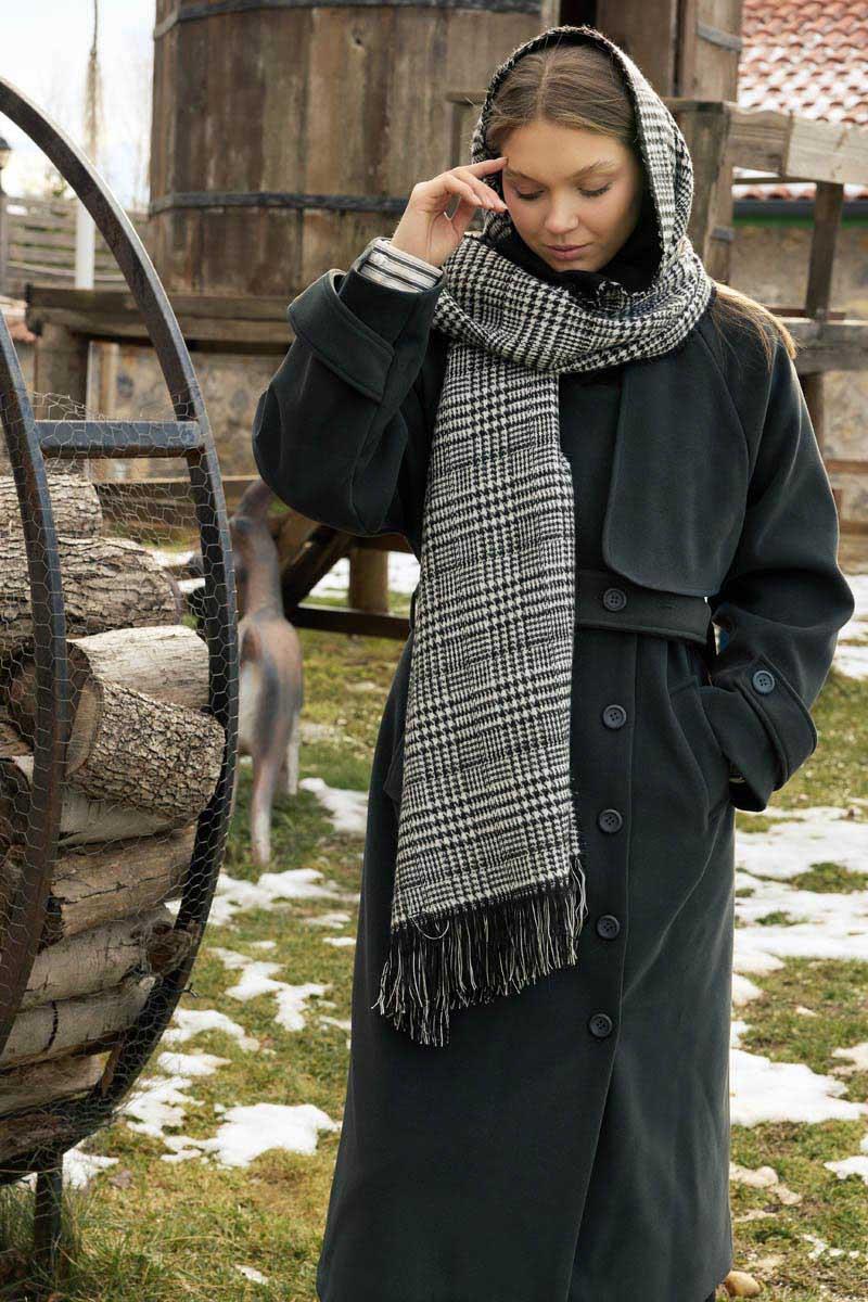 Rüzgarlıklı Premium Kaban Füme