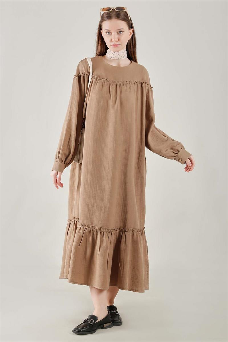 Salaş Elbise Sütlü Kahve