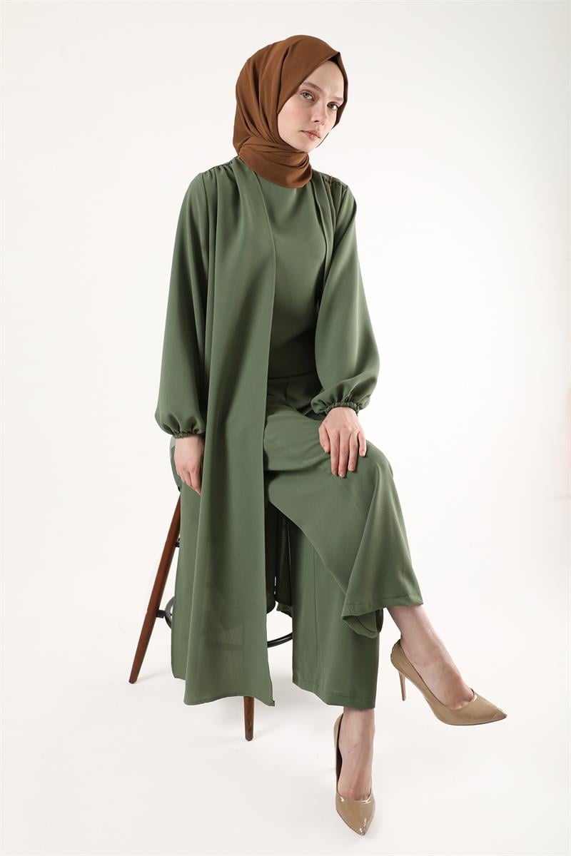 Soft Kimono Takım Haki