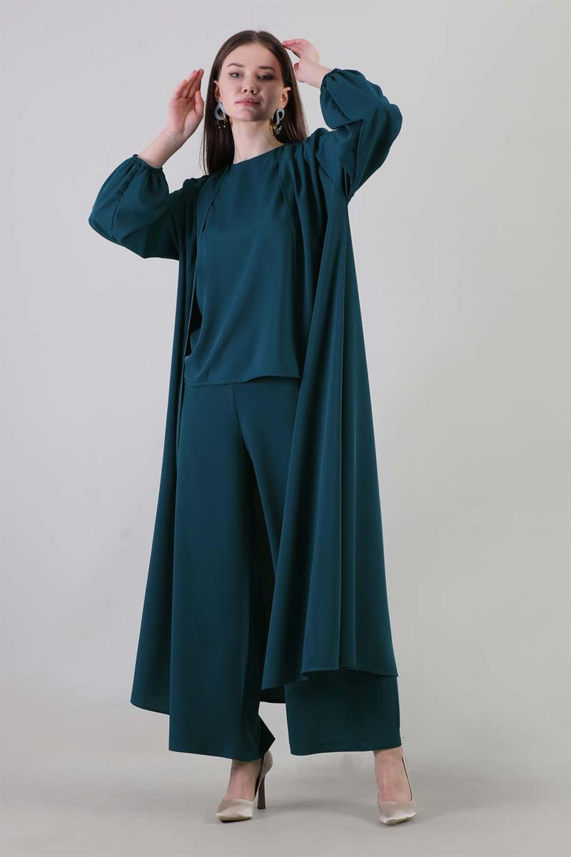 Soft Kimono Takım Zümrüt