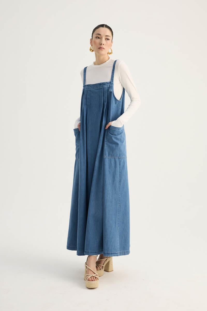 Torba Cepli Denim Jile Mavi