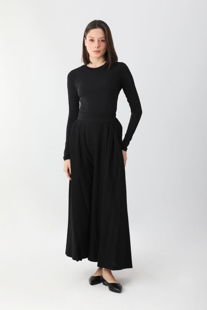 Uzun Kimono Takım Siyah