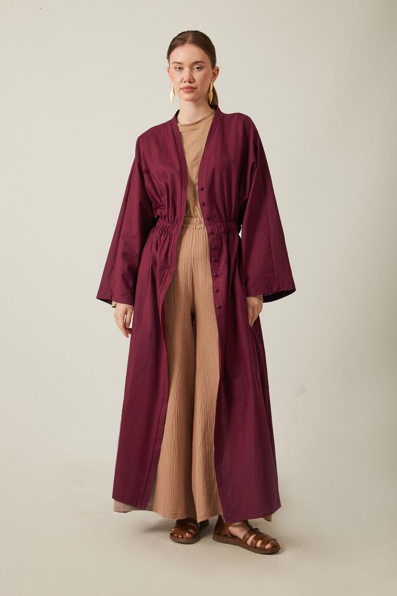 V Yaka Abaya Bordo