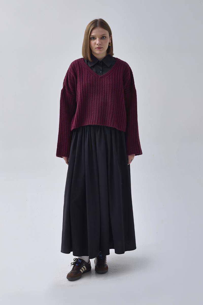 V Yaka Crop Kazak Vişne